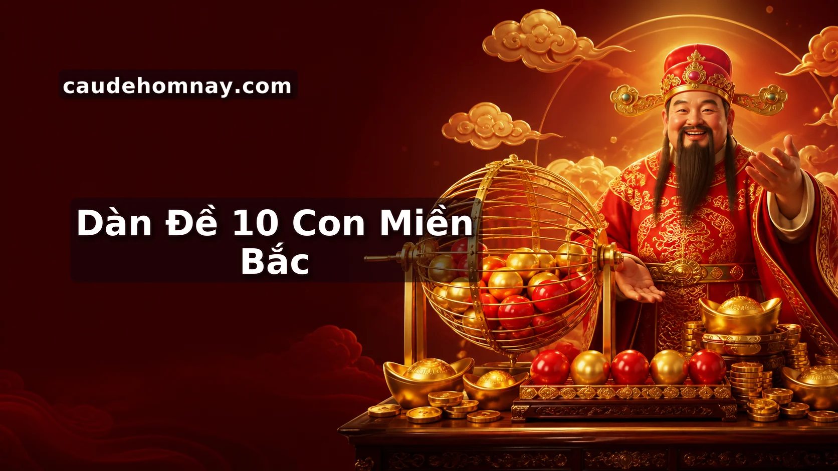 CẦU ĐỀ HÔM NAY 10 SỐ MIỀN BẮC